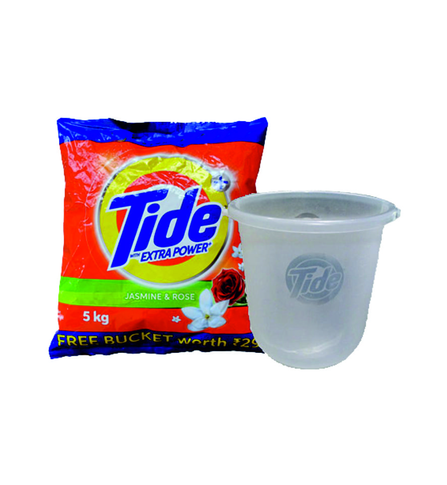 Tide Plus Detergent Washing Powder-Jasmine & Rose-6kg + Free Bucket Rs. 299